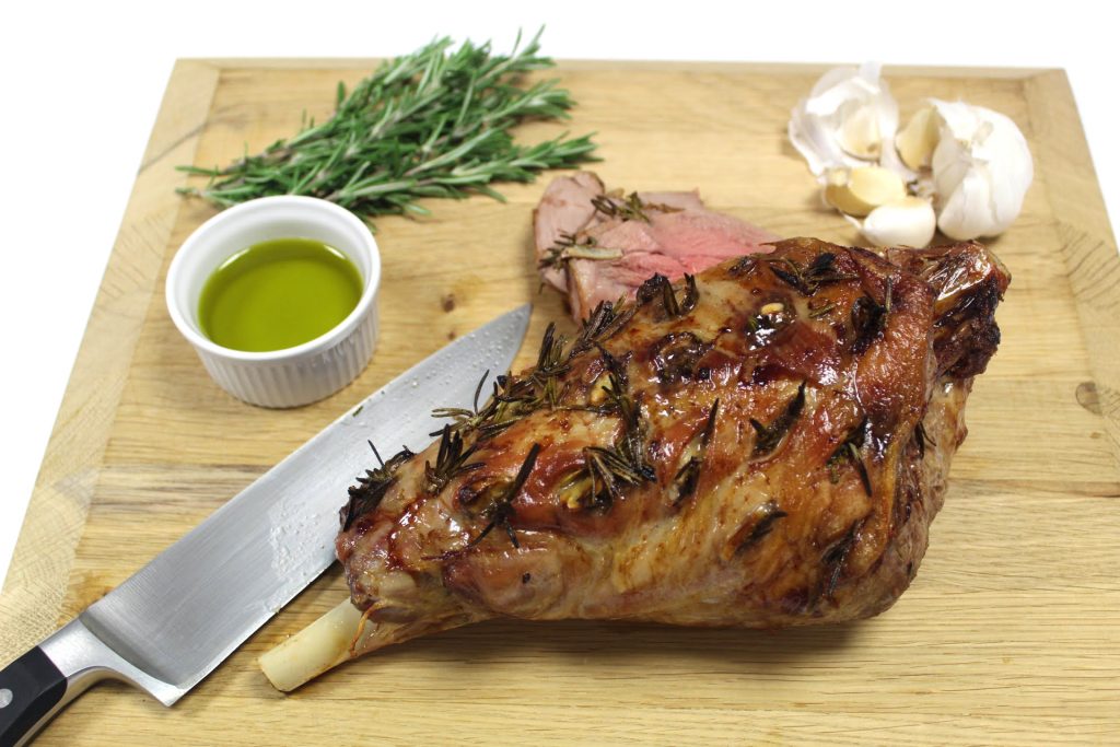 Roast Herbed Lamb 