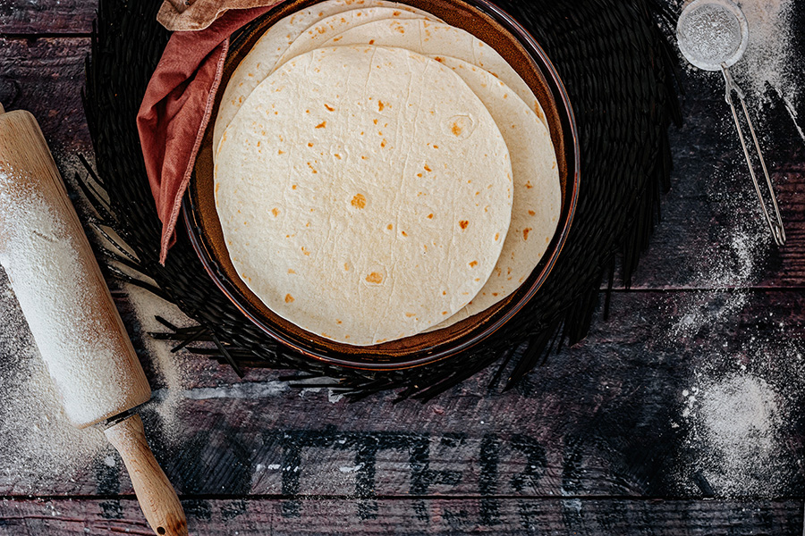 Flat pan for cooking piadina, crepes or tortillas