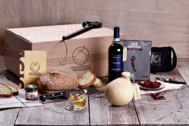 Todelli Cheese and wine box kit