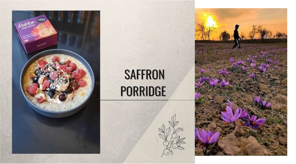 Saffron Porridge Recipe