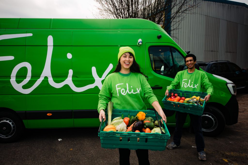 Todelli – Donating surplus food – to the Felix Project